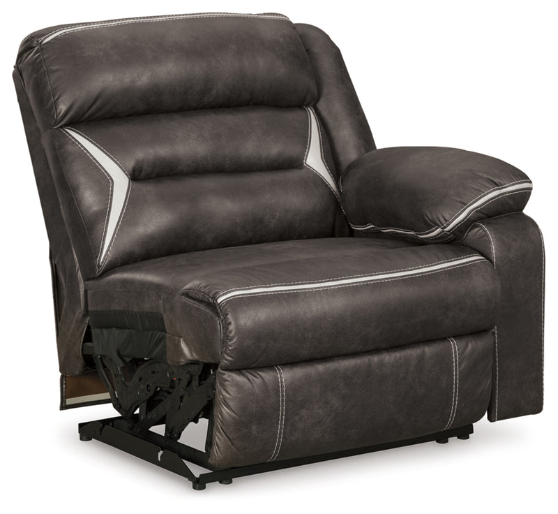 Sofá reclinable eléctrico de 2 piezas Kincord