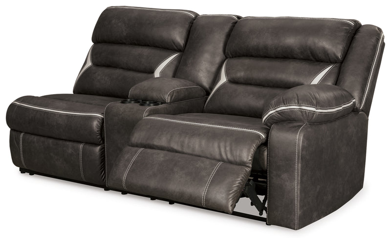 Seccional reclinable eléctrico Kincord de 3 piezas