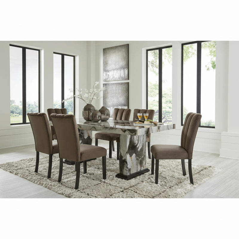 Jeshina Counter Height Table with 4 Stools