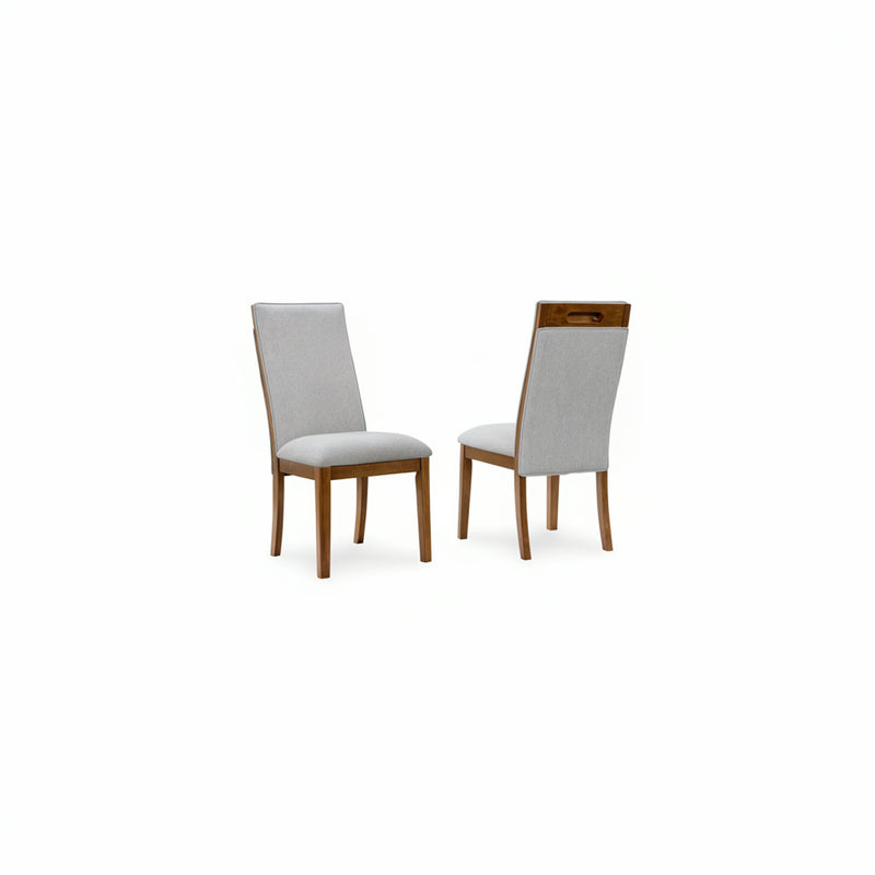 Silla lateral tapizada de comedor Lyncott