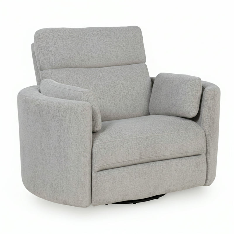 Sillón reclinable eléctrico ModMax Luxe giratorio y deslizante
