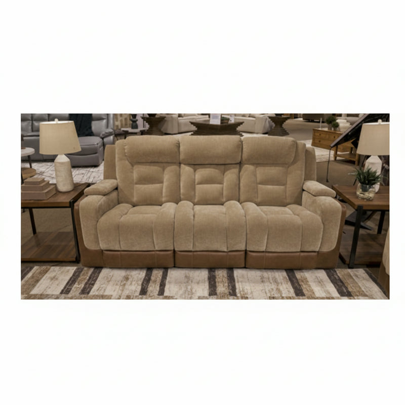 Sofá reclinable eléctrico Ultimax con reposacabezas ajustable