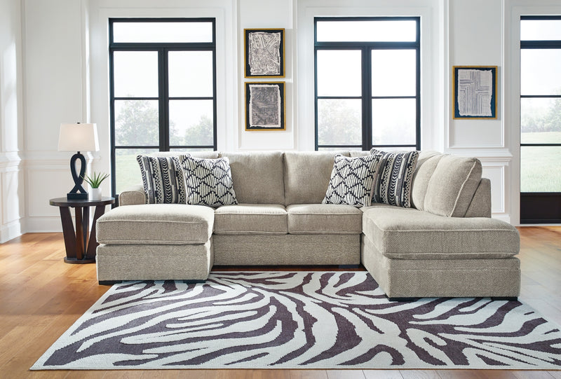 Seccional de 2 piezas Calnita con chaise lounge