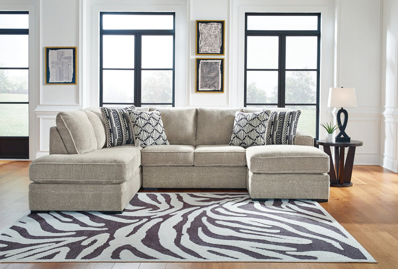 Seccional de 2 piezas Calnita con chaise lounge
