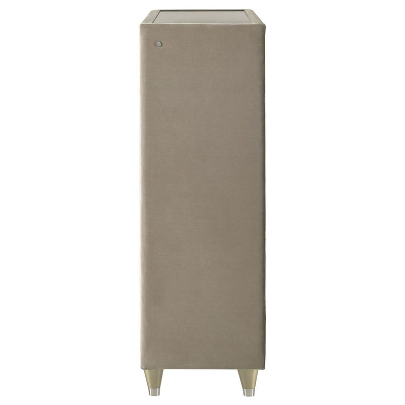 Lorient 5-drawer LED Chest of Drawers