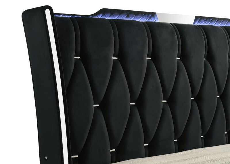 Lorient LED Upholstered Bed