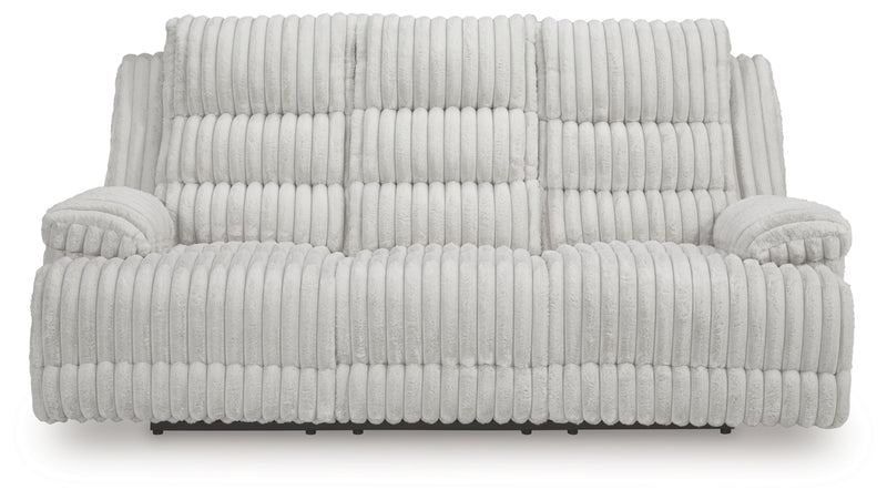 Sofá reclinable eléctrico Technique con mesa abatible