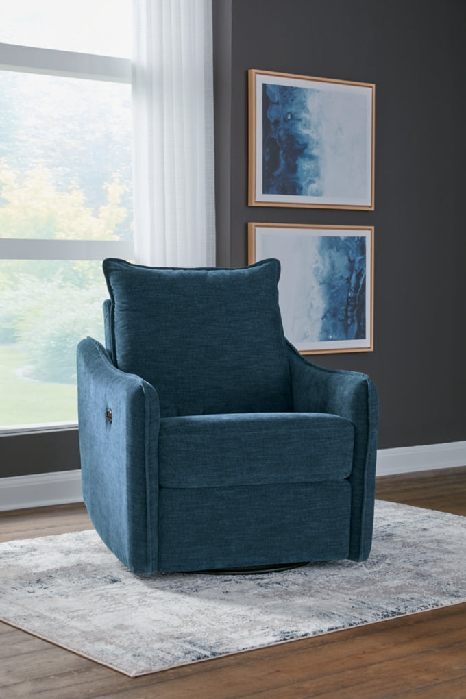 Sillón reclinable giratorio eléctrico McBurg