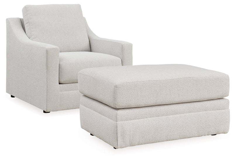 Sillón y otomana Maitelynn