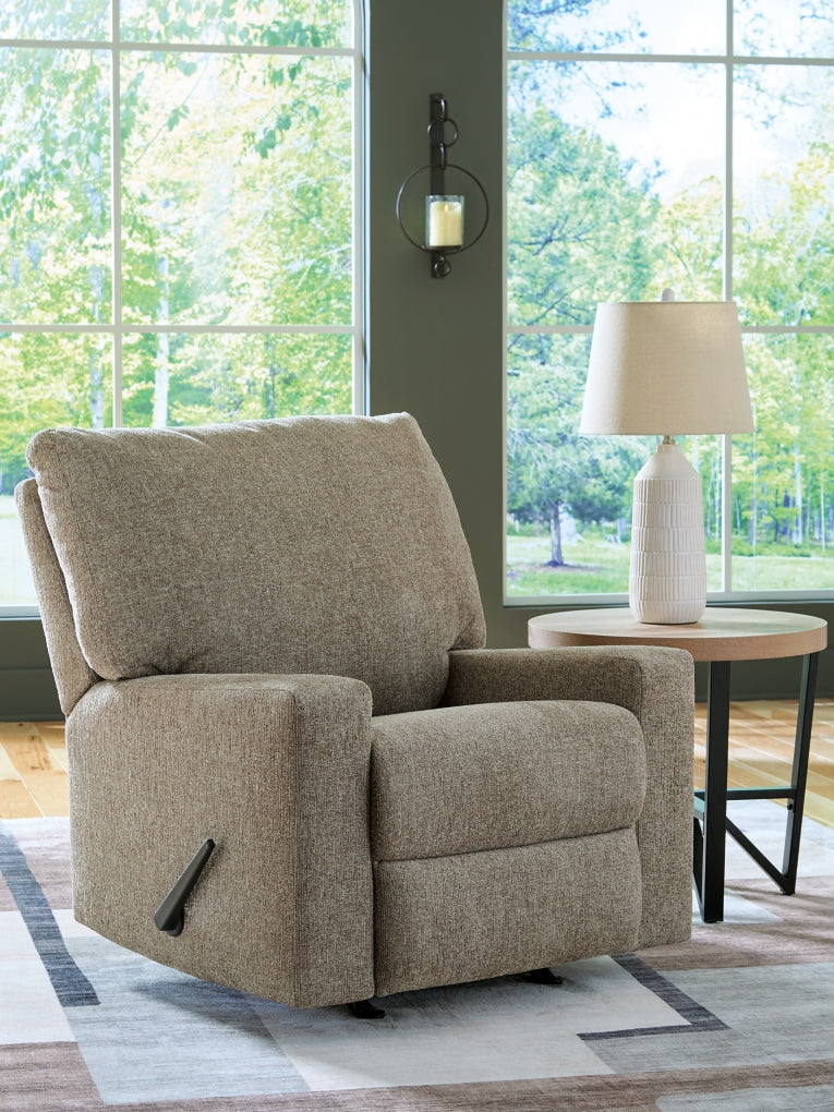 Sillón reclinable Newellen mecedora