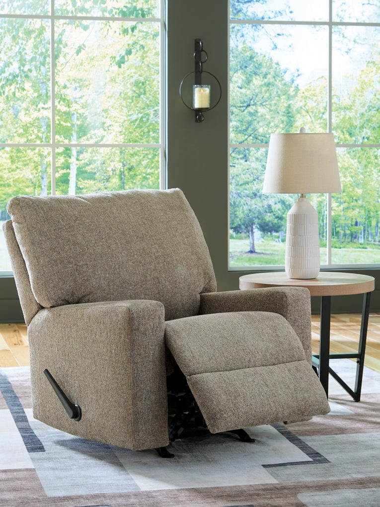 Sillón reclinable Newellen mecedora