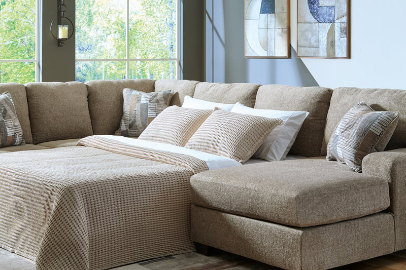 Newellen 3-Piece Sleeper Sectional with Chaise