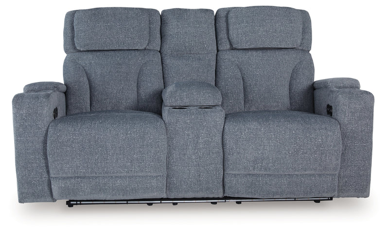 Forest Lake Power Reclining Loveseat/Console/Adjustable Headrest