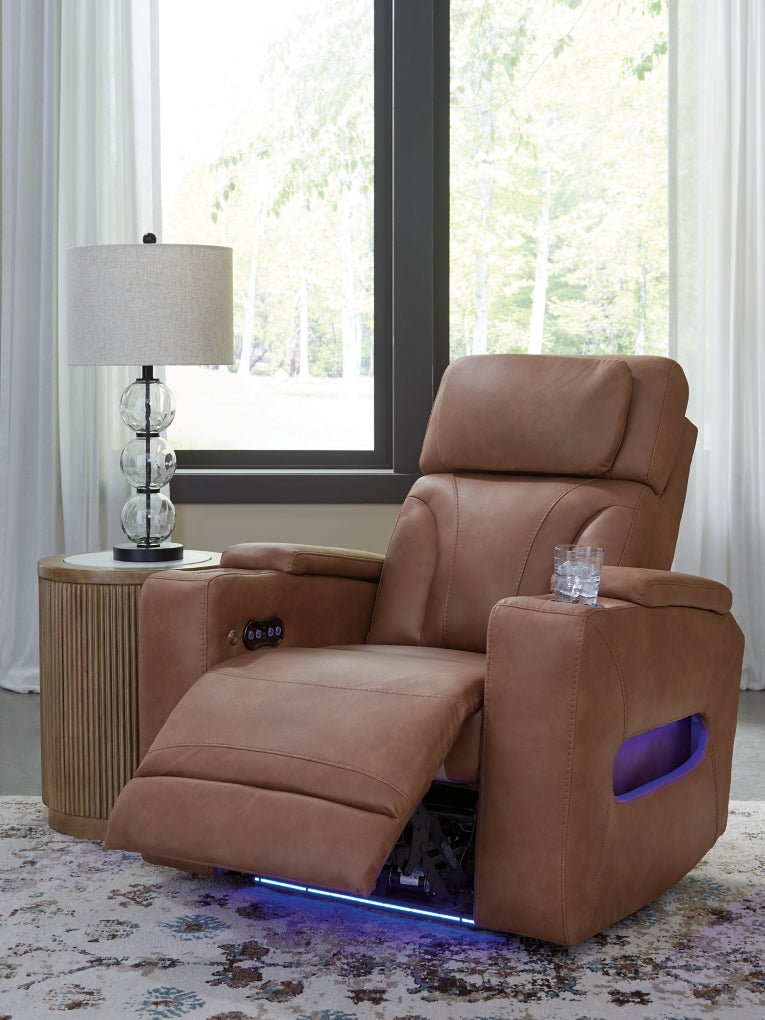 Point Clear Power Recliner/Adjustable Headrest