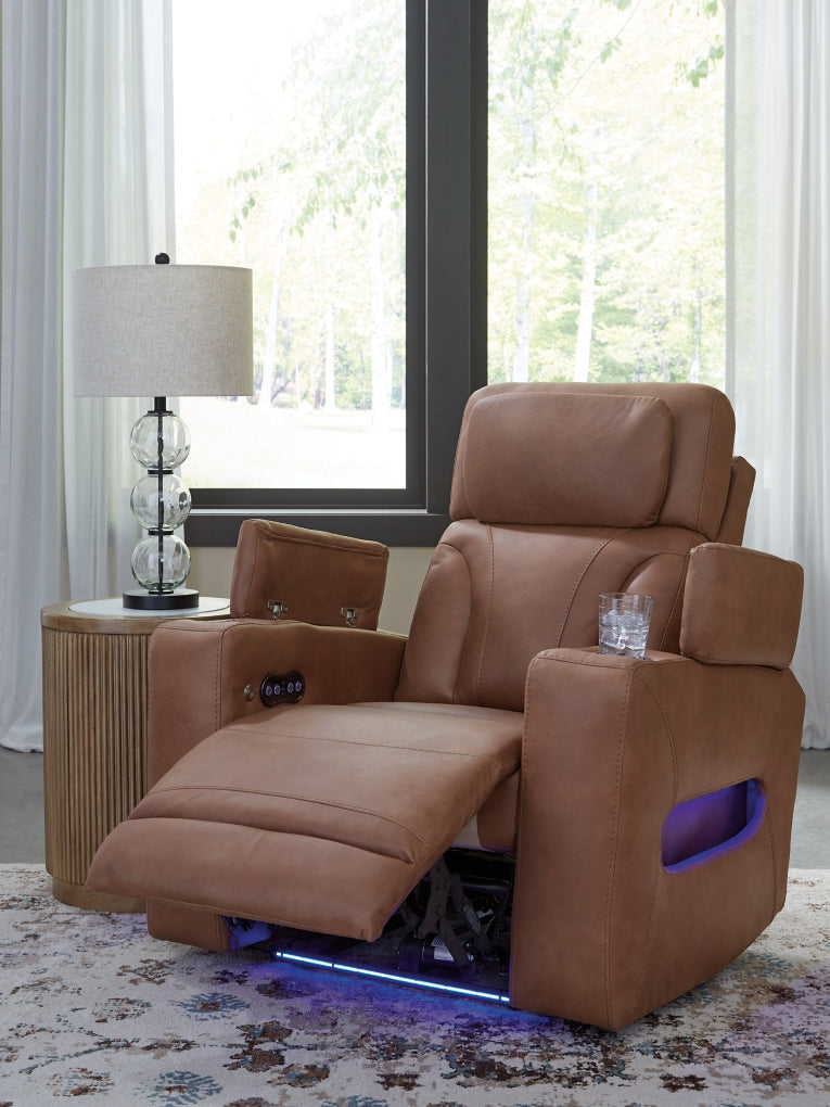 Point Clear Power Recliner/Adjustable Headrest