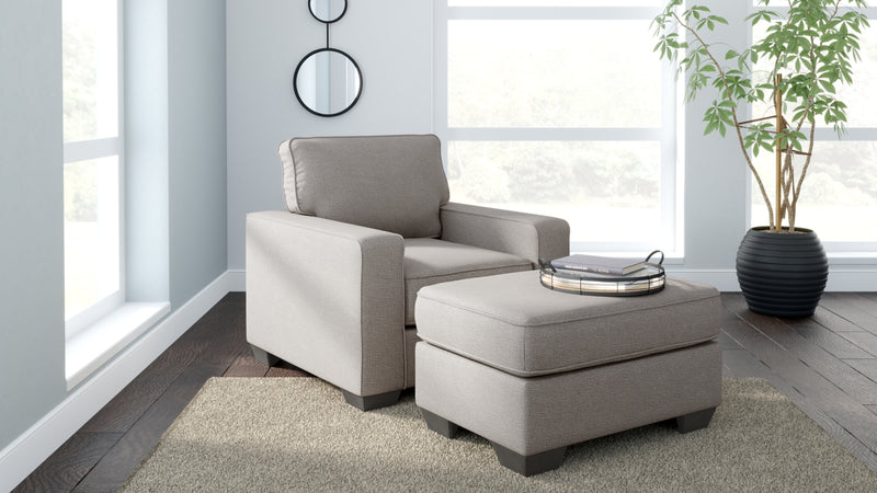 Sillón Greaves con otomana