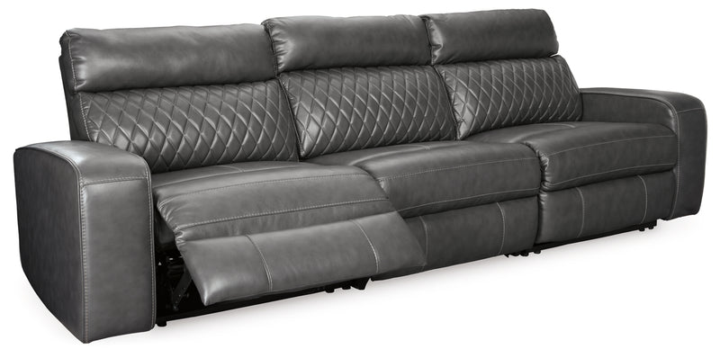 Sofá seccional reclinable eléctrico de 3 piezas Samperstone