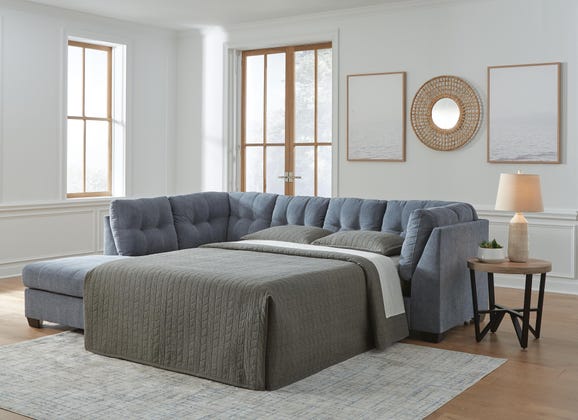 Seccional Marleton de 2 Piezas con Chaise