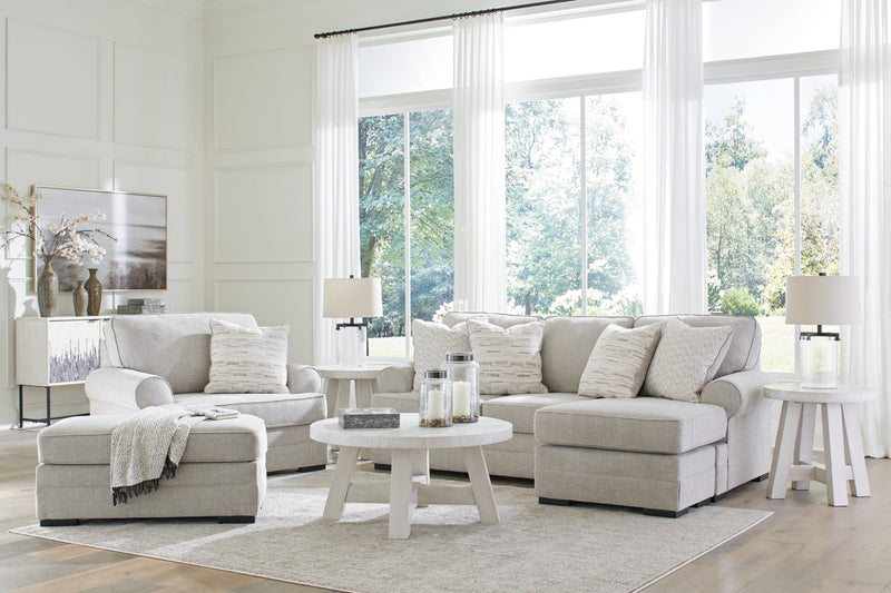 Eastonbridge Sofa Chaise, Chair, and Ottoman Living Room Set
