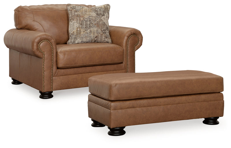 Sillón y otomana Carianna