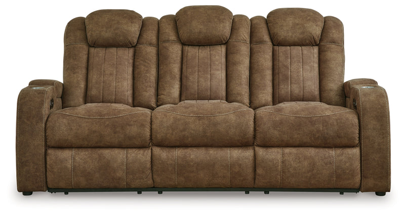 Wolfridge Power Reclining Sofa with Adjustable Headrest