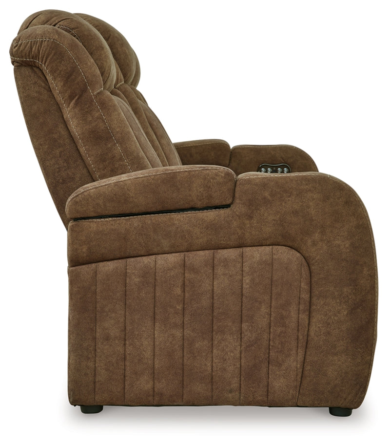 Wolfridge Power Reclining Sofa with Adjustable Headrest