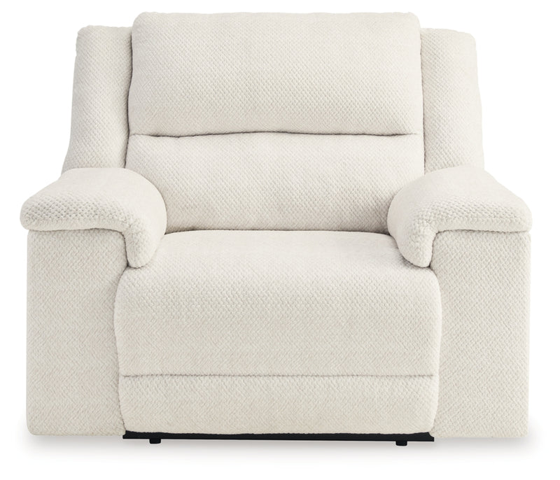 Sillón reclinable eléctrico Keensburg de asiento ancho
