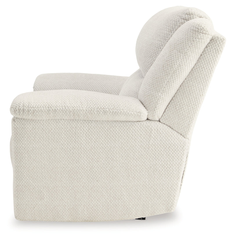 Sillón reclinable eléctrico Keensburg de asiento ancho