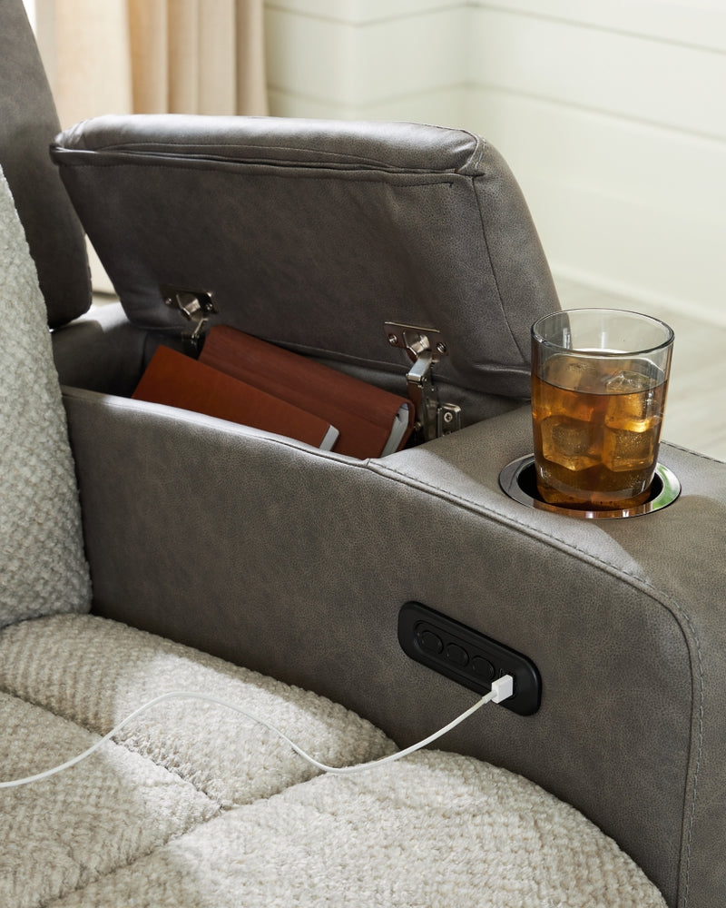 Sofá reclinable/Reposacabezas ajustable de cuadros elegantes