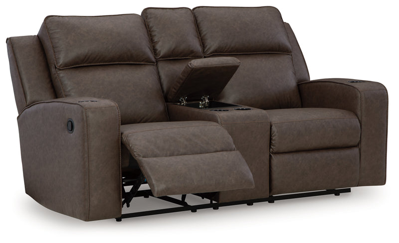 Lavenhorne DBL Reclining Loveseat w/Console