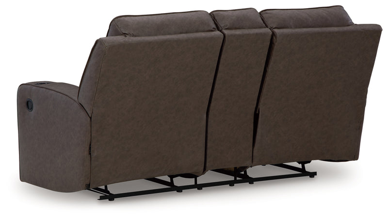 Lavenhorne DBL Reclining Loveseat w/Console