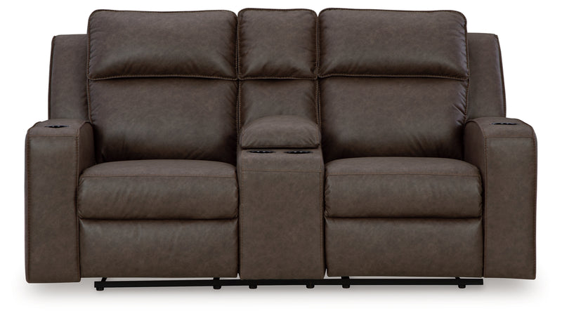 Lavenhorne DBL Reclining Loveseat w/Console