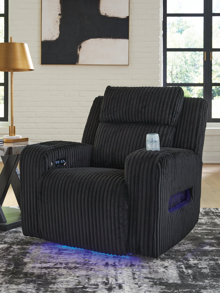 Sillón reclinable eléctrico/reposacabezas ajustable TwinBrooke