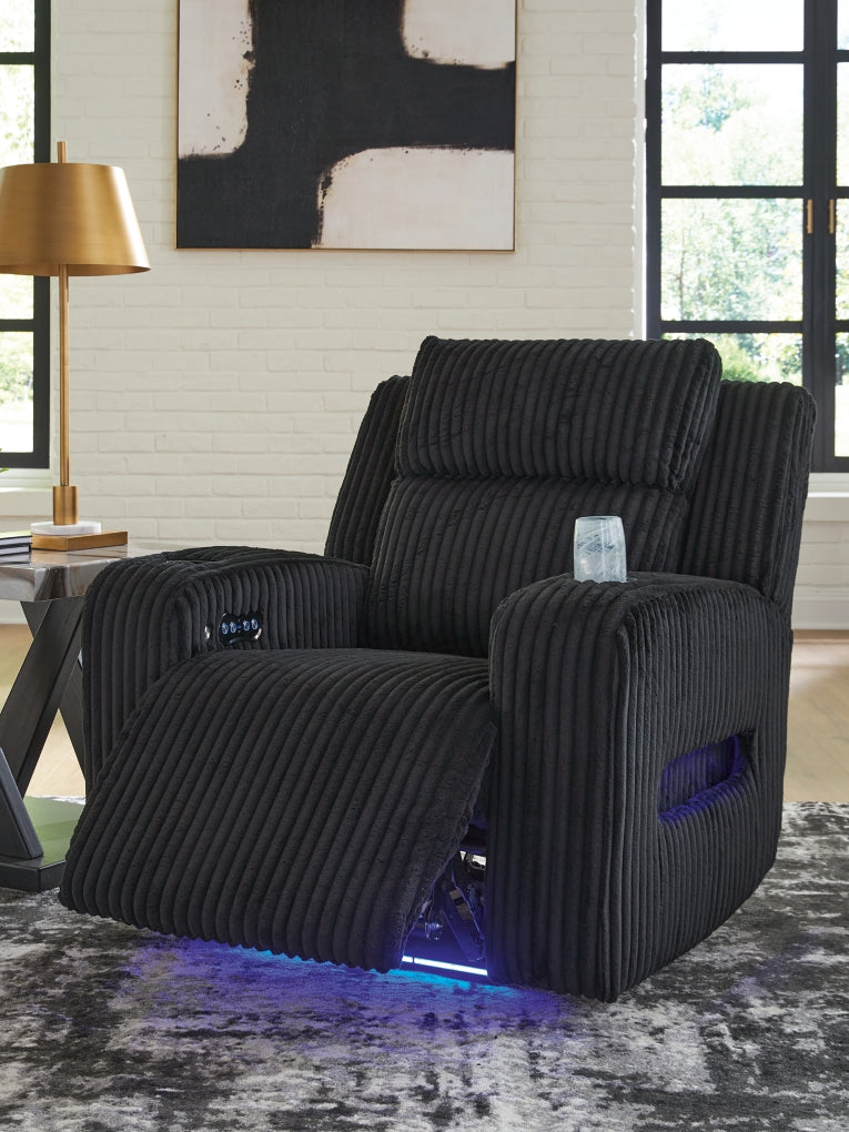 Sillón reclinable eléctrico/reposacabezas ajustable TwinBrooke