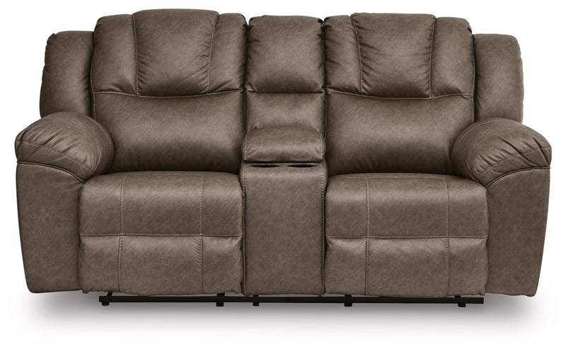 Knoxlee DBL Reclining Loveseat w/Console