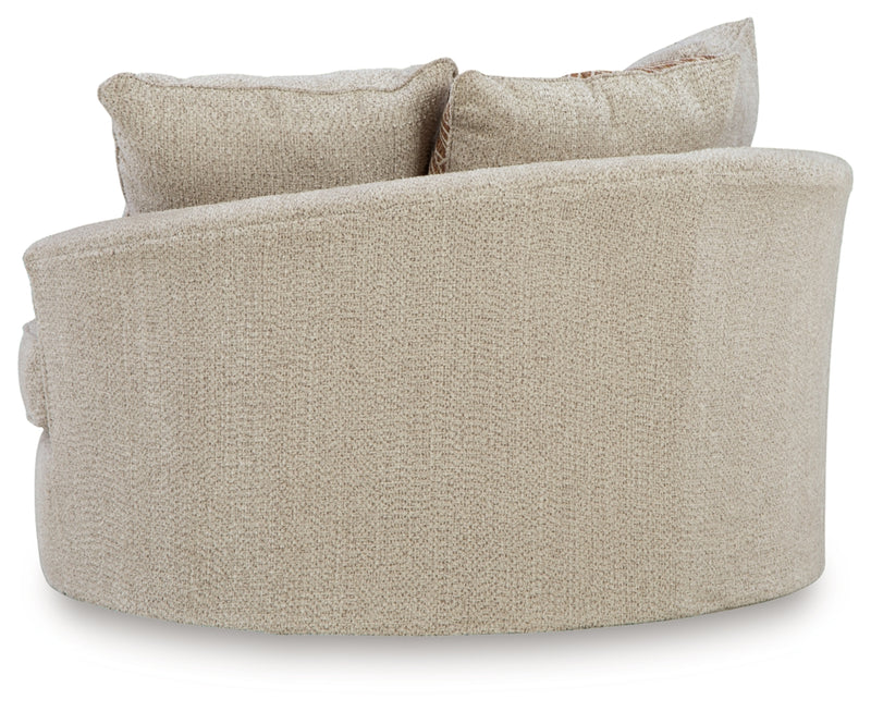 Steelwater Retreat Oversized Swivel Accent Chair
