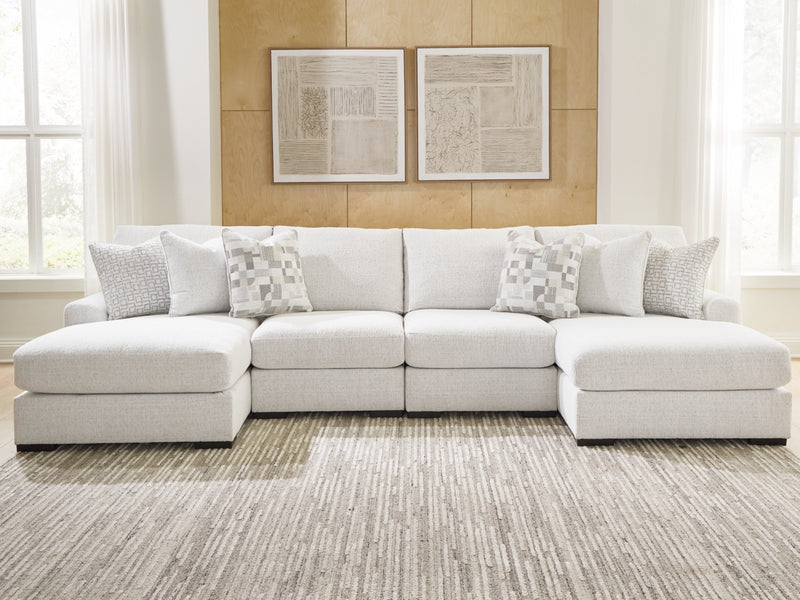 Wynncroft Manor 4-Piece Double Chaise Sectional