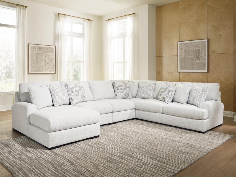 Seccional Wynncroft Manor de 5 piezas con chaise longue