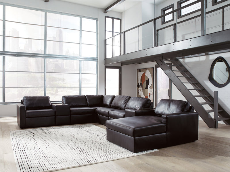 Modmax II 8-Piece Sectional with Chaise and Audio Consoles