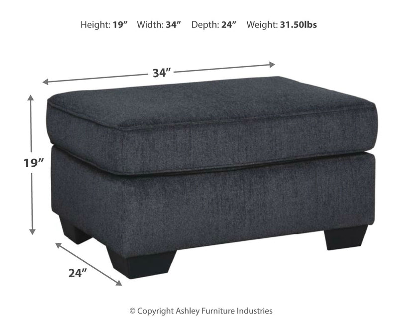 Sillón y otomana Altari