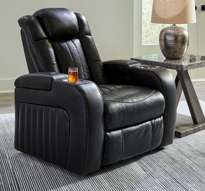 Sillón reclinable eléctrico con reposacabezas ajustable Caveman Den