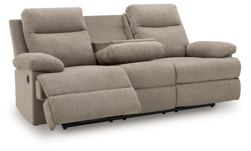Tarrant Reclining Sofa w/Drop Down Table