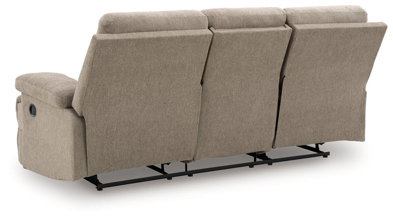 Tarrant Reclining Sofa w/Drop Down Table