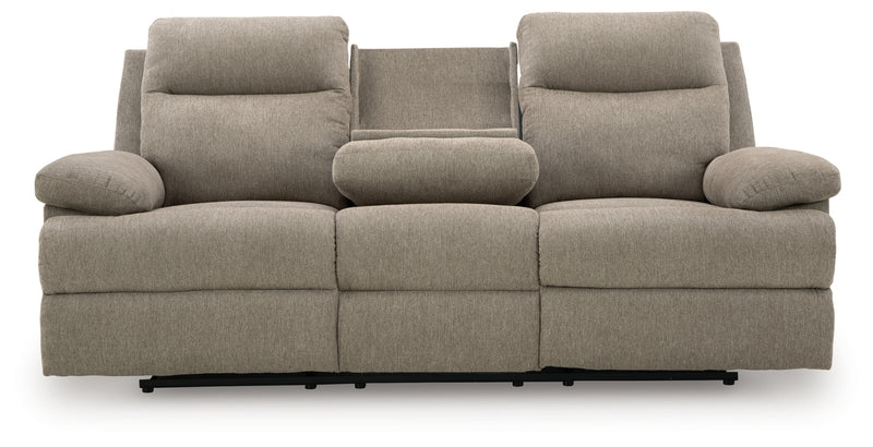 Tarrant Reclining Sofa w/Drop Down Table