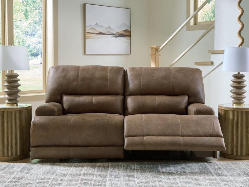 Time-Piece 2 Seat Power Reclining Sofa Adjustable HDREST