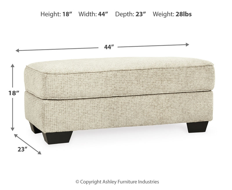 Monaghan Chair and Ottoman