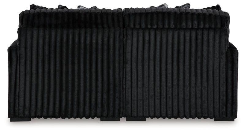 Midnight-Madness Super Chaise Loveseat