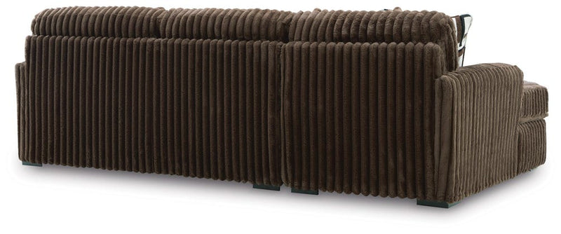 Midnight-Madness 2-Piece Sectional Sofa with Chaise