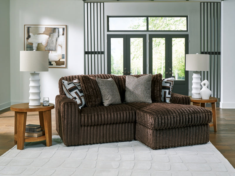 Midnight-Madness 2-Piece Sectional with Chaise