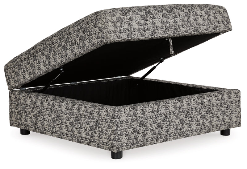 Otomana Kellway con almacenaje